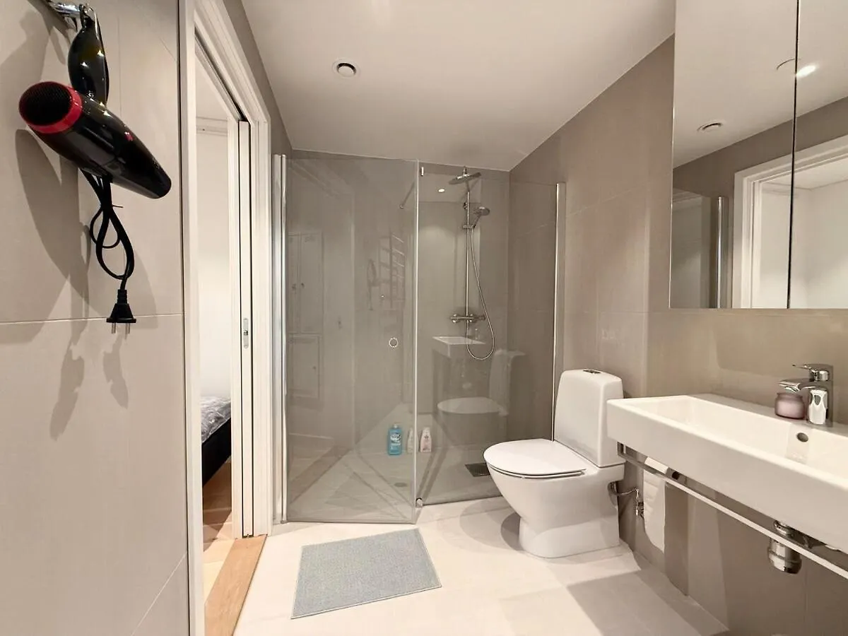 Luxury Apt - Karlatornet - 2Br - Spa - Gym - City Gothenburg