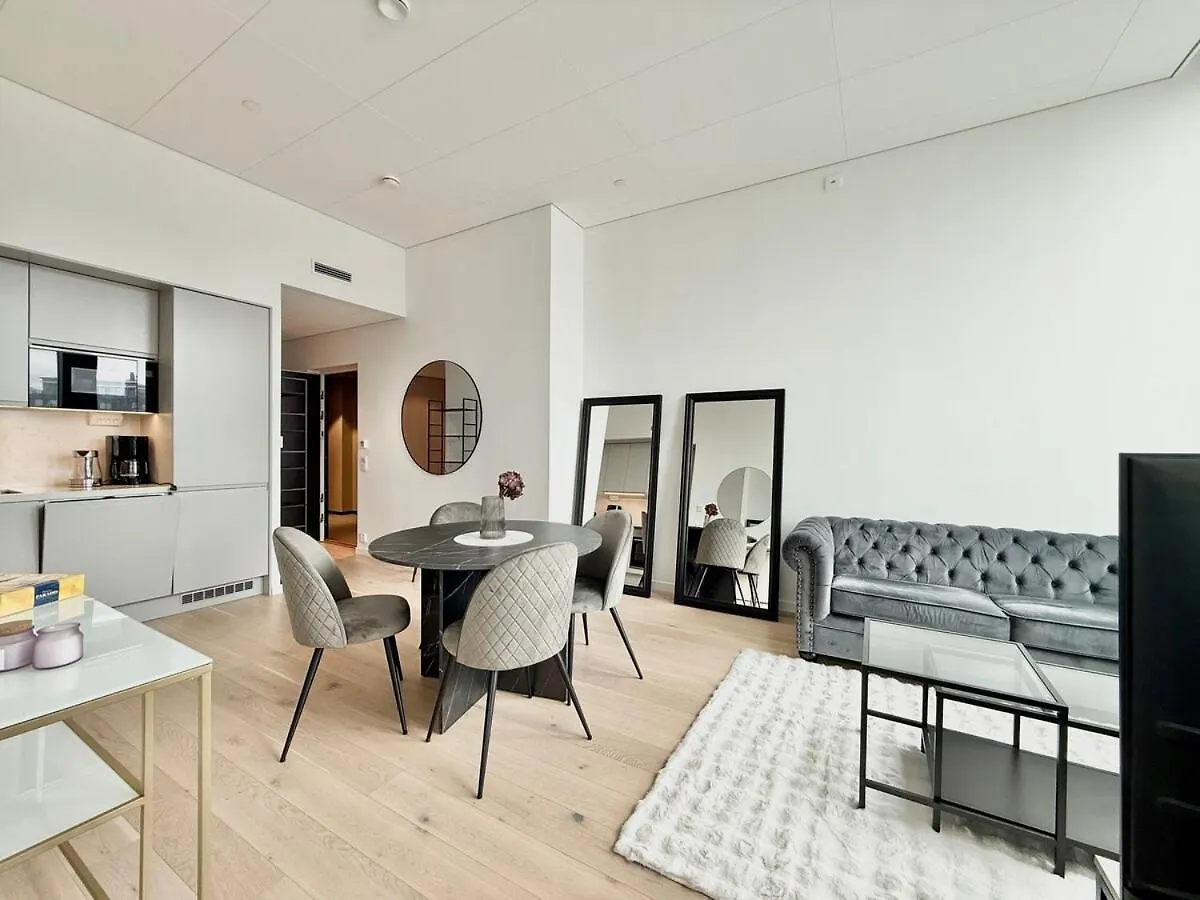גטבורג Luxury Apt - Karlatornet - 2Br - Spa - Gym - City